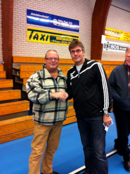 Balsponsor/loterij tijdens wedstrijden dames 1