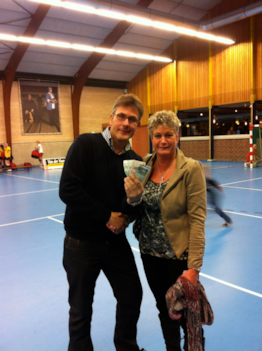 Wedstrijd Dames 1 - 28 januari 2012